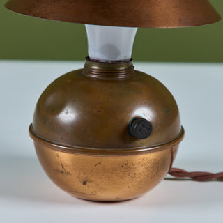 Copper Glow Lamp by Ruth Gerth for Chase