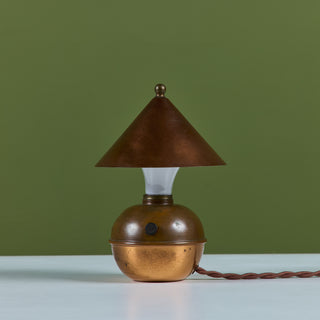 Copper Glow Lamp by Ruth Gerth for Chase