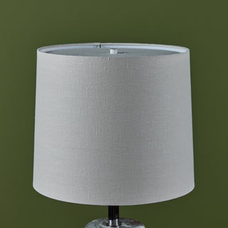 Walter Von Nessen Cylindrical Marble Base Table Lamp for Nessen Studios