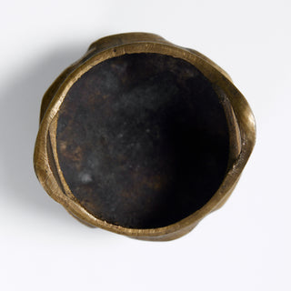 Petite Brass Bowl with Handles