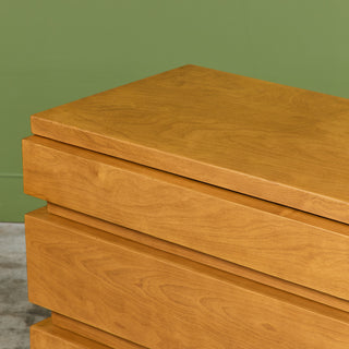 Pair of Dan Johnson Three Drawer Dressers for Hayden Hall