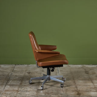 Jacob Jensen Leather Desk Chair For Labofa