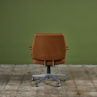 Jacob Jensen Leather Desk Chair For Labofa