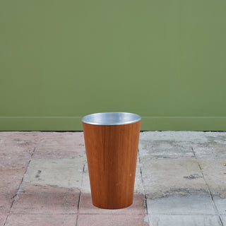 Rainbow Teak Waste Bin