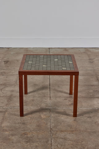 Gordon & Jane Martz Square Mosaic Tile Side Table