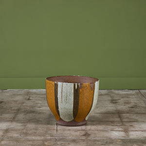 David Cressey Flame-Glaze Planter for Architectural Pottery