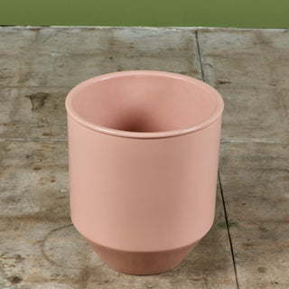 David Cressey Pink Glazed Bullet Planter for Architectural Pottery