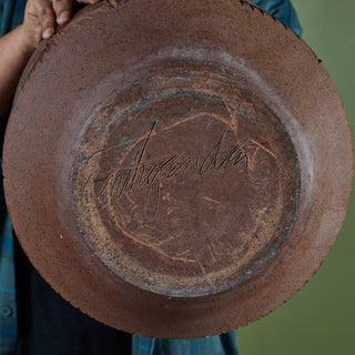 David Cressey & Robert Maxwell Stoneware “Sunburst” Bowl Planter for Earthgender