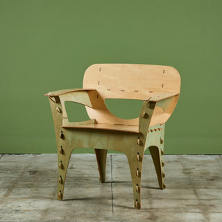 Plywood Puzzle Chair by David Kawecki