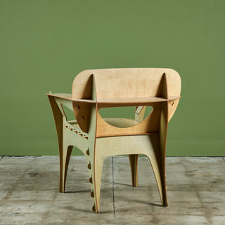 Plywood Puzzle Chair by David Kawecki