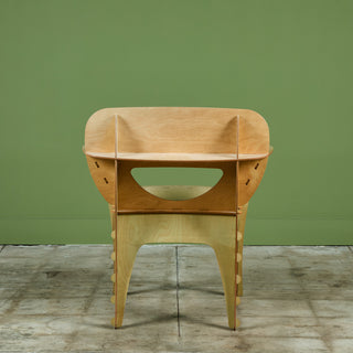 Plywood Puzzle Chair by David Kawecki