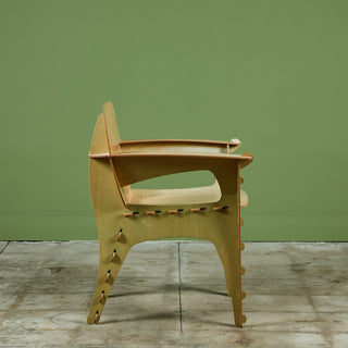 Plywood Puzzle Chair by David Kawecki