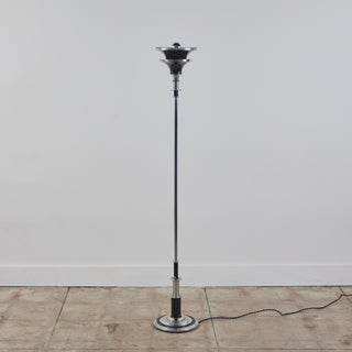 Art Deco Torchiere Floor Lamp