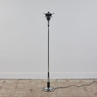 Art Deco Torchiere Floor Lamp