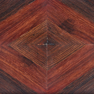 Don Shoemaker for Señal Diamond Geometric Marquetry Tray