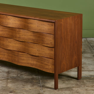 Edmond J. Spence Wave Eight Drawer Dresser