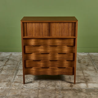 Edmond J. Spence Wave Highboy Dresser