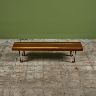 Edward Wormley 'Long John' Bench for Dunbar