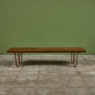 Edward Wormley 'Long John' Bench for Dunbar