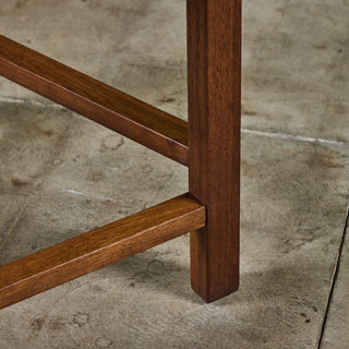 Edward Wormley Travertine Wedge Side Table for Dunbar