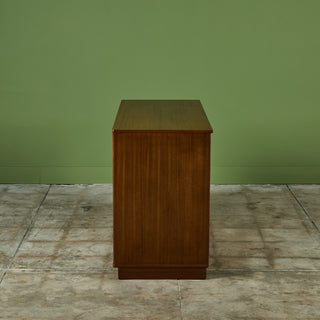 Edward Wormley Credenza with Rippled Cabinets for Dunbar