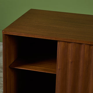 Edward Wormley Credenza with Rippled Cabinets for Dunbar