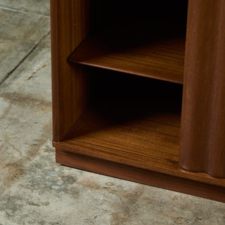 Edward Wormley Credenza with Rippled Cabinets for Dunbar