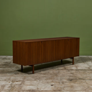 Florence Knoll Walnut Credenza