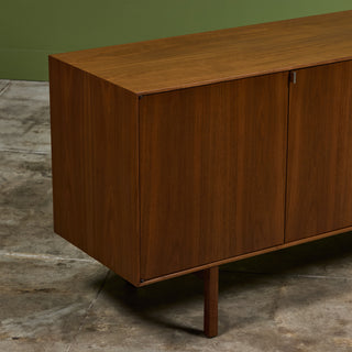 Florence Knoll Walnut Credenza