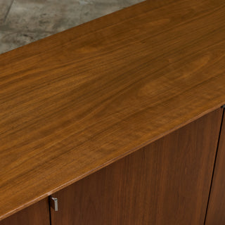 Florence Knoll Walnut Credenza