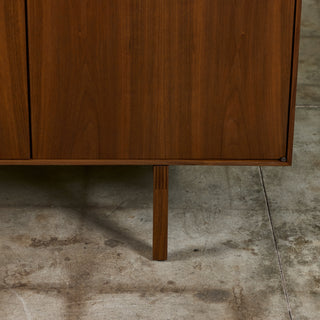 Florence Knoll Walnut Credenza