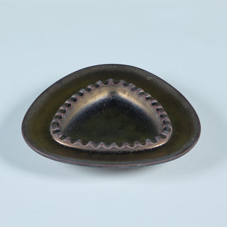 Franciscan Earthenware Triangular Ashtray