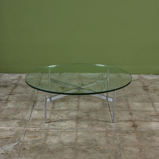 Gerald McCabe "X" Base Coffee Table for Eon Furniture