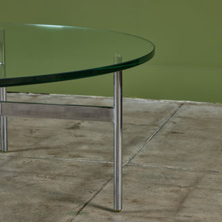 Gerald McCabe "X" Base Coffee Table for Eon Furniture