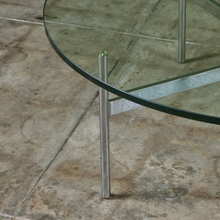 Gerald McCabe "X" Base Coffee Table for Eon Furniture