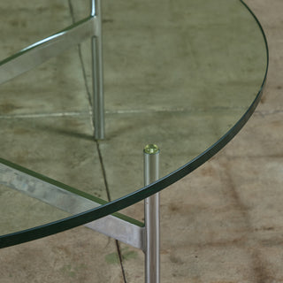 Gerald McCabe "X" Base Coffee Table for Eon Furniture