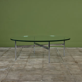 Gerald McCabe "X" Base Coffee Table for Eon Furniture