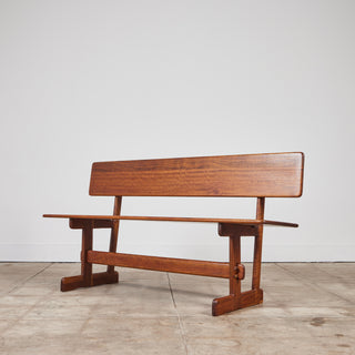 Gerald McCabe Shedua Trestle Bench