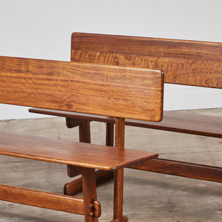 Gerald McCabe Shedua Trestle Bench