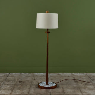 Gordon & Jane Martz Mosaic Tile Floor Lamp for Marshall Studios