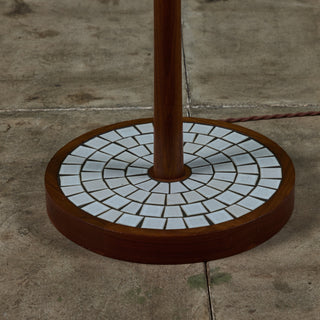 Gordon & Jane Martz Mosaic Tile Floor Lamp for Marshall Studios