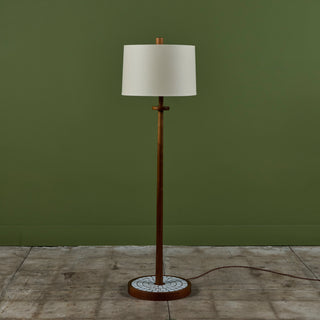 Gordon & Jane Martz Mosaic Tile Floor Lamp for Marshall Studios