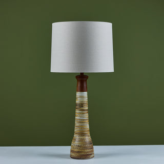 Gordon & Jane Martz Ceramic Table Lamp for Marshall Studios