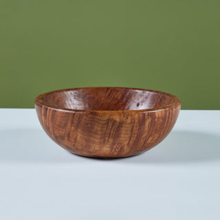 Hand Turned Walnut Burl Bowl