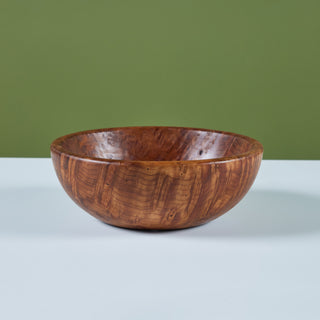 Hand Turned Walnut Burl Bowl