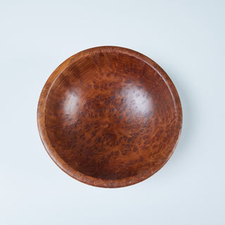 Hand Turned Walnut Burl Bowl