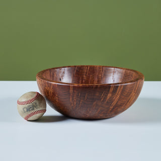 Hand Turned Walnut Burl Bowl