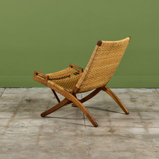 Hans J. Wegner Folding Chair for Johannes Hansen