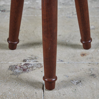 Hawk & Stone Claro Walnut Milking Stool