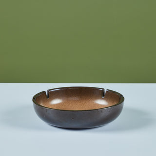 Heath Ceramics Brown Speckle Glazed Ashtray